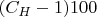 $(C_H-1)100$