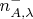 $n^-_{A,\lambda}$