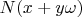 $N(x + y\omega)$