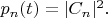 $p_n(t)=|C_n|^2.$