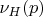 $ \nu_H(p) $