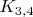 $K_{3,4}$