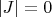 $|J| = 0$ $|J| = 0$