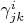 $\gamma^i_{jk}$