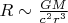 $ R \sim \frac{GM}{c^2r^3} $ $ R \sim \frac{GM}{c^2r^3} $
