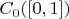 $C_0([0, 1])$