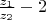 $\frac{z_1}{z_2} - 2$