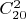 $C_{20}^2$