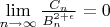 $\lim\limits_{n\to\infty}\frac{C_n}{B_n^{2+\epsilon}}=0$